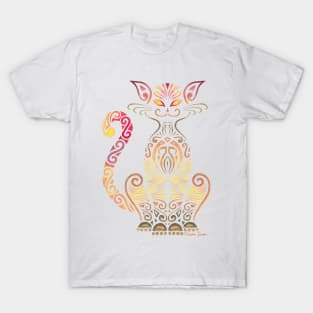 Tribal Cat T-Shirt